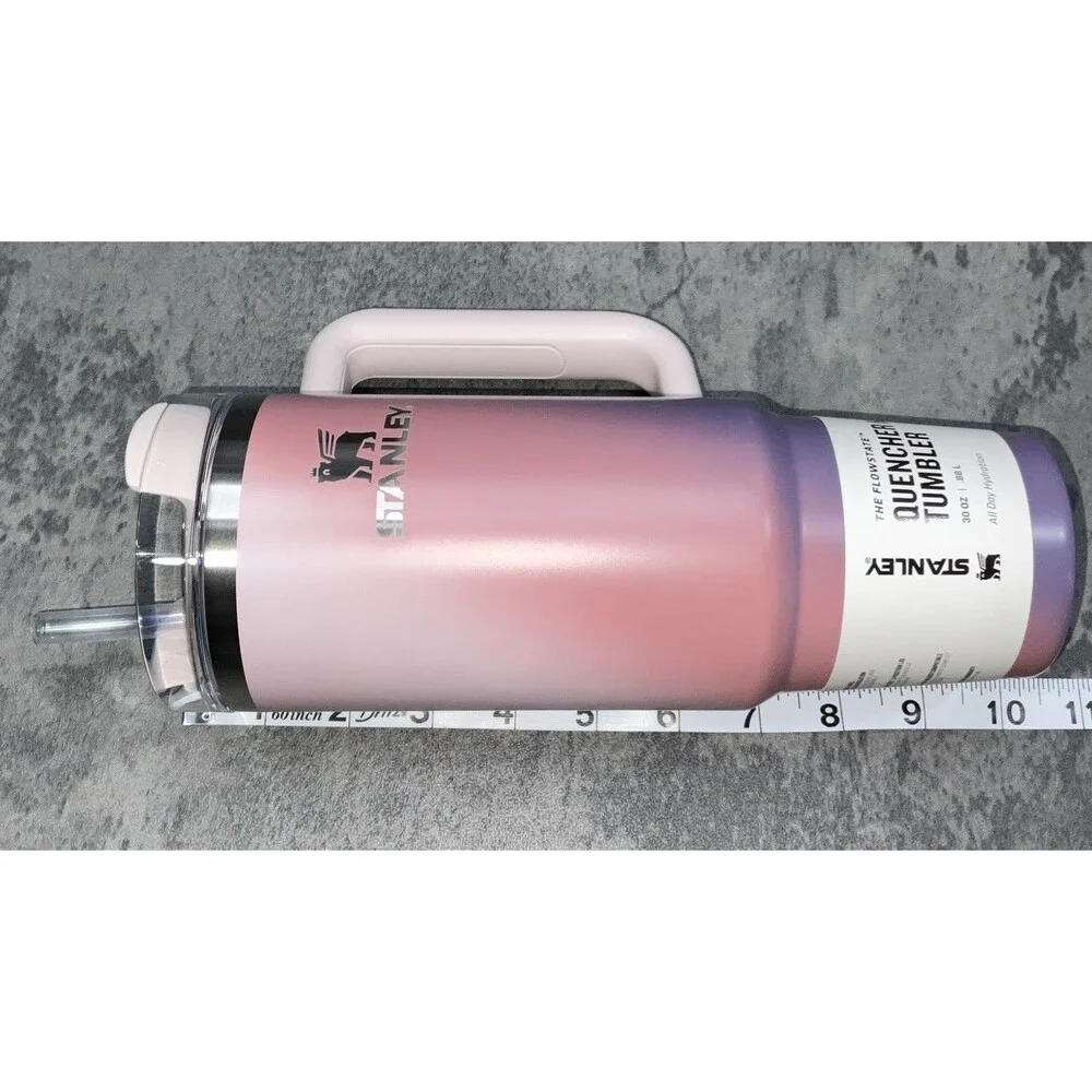 Stanley 30 Oz The Fowstate Quencher H2.O Tumbler All Day Hyndration - Picture 12 of 13